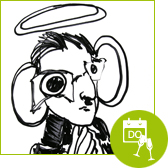 Die Rakete auf dem Mond